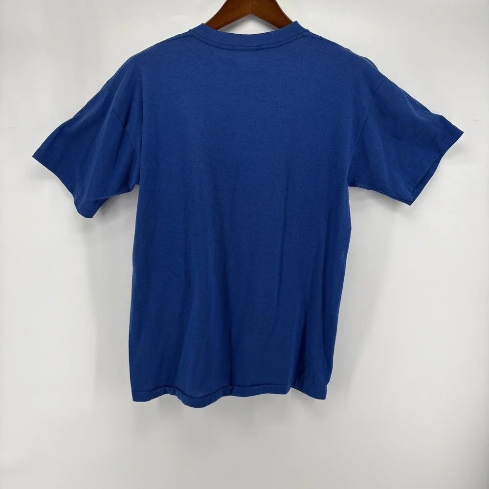 Vintage Fremont St Old Las Vegas Nevada XL Blue T-Shirt Sportswear Single Stitch
